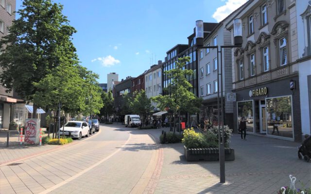 Straßenverlauf der Haupstraße