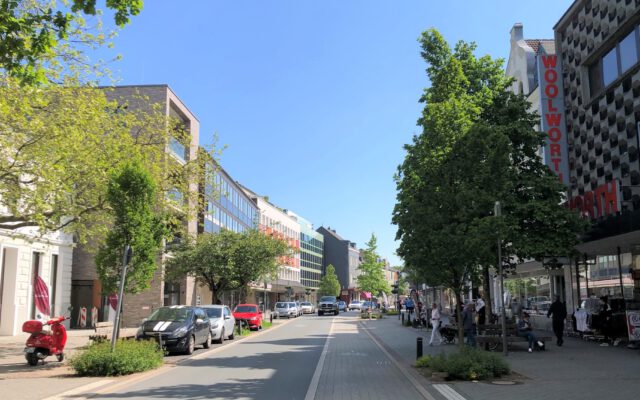 Straßenverlauf der Hauptsraße