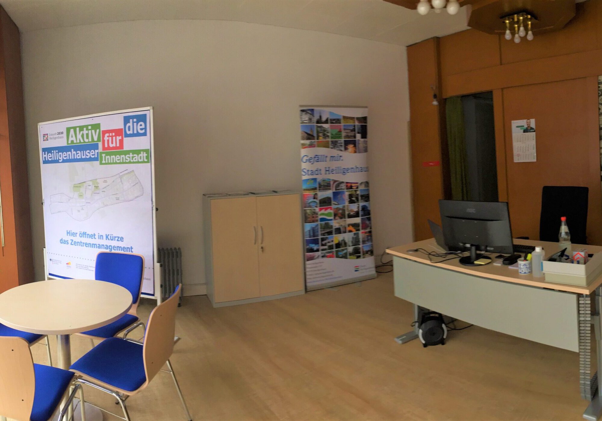 Innenansicht des Büros vom Zentrenmanagement