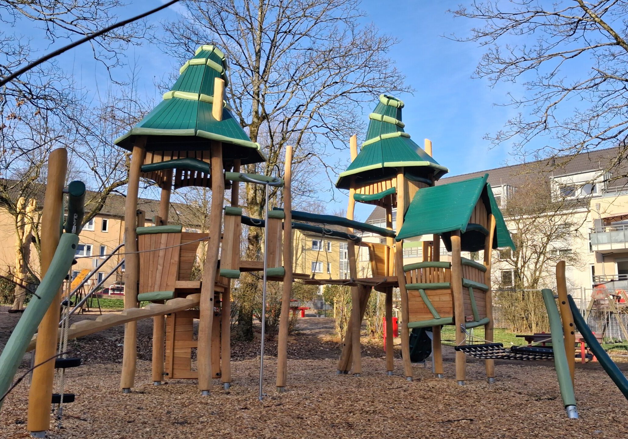 Ansicht Klettergerüst